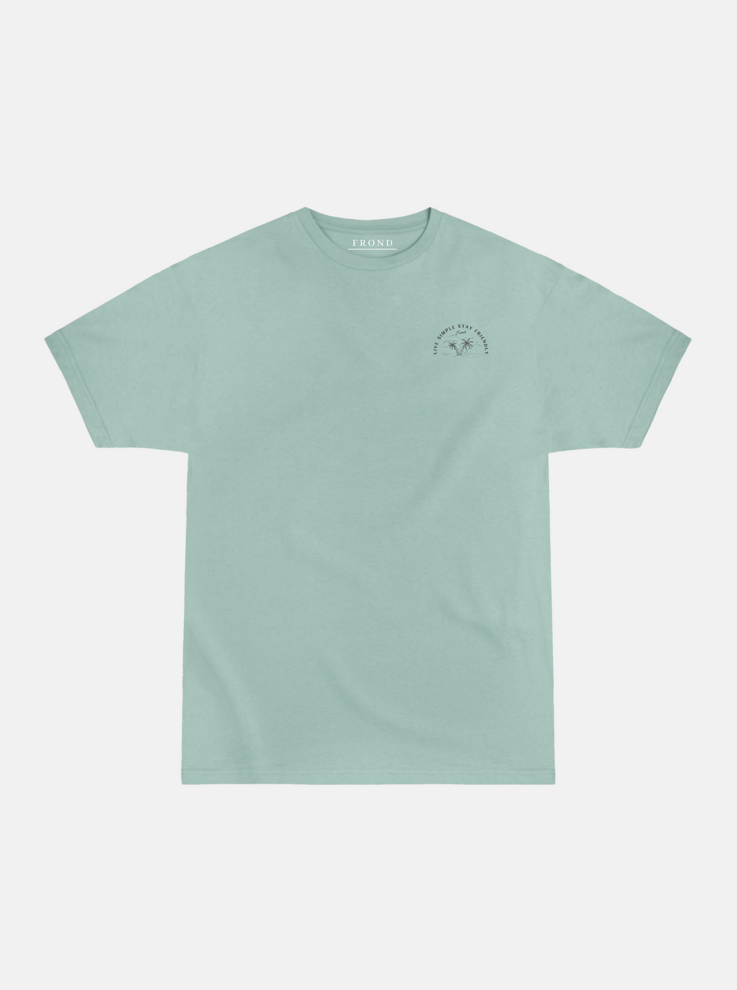 Live Simple Stay Friendly Unisex Tee, Seafoam