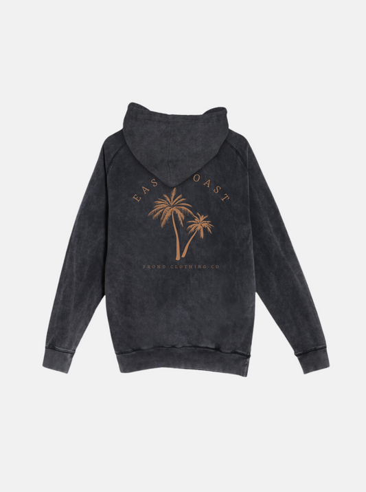 East Coast Unisex Hoodie, Vintage Black