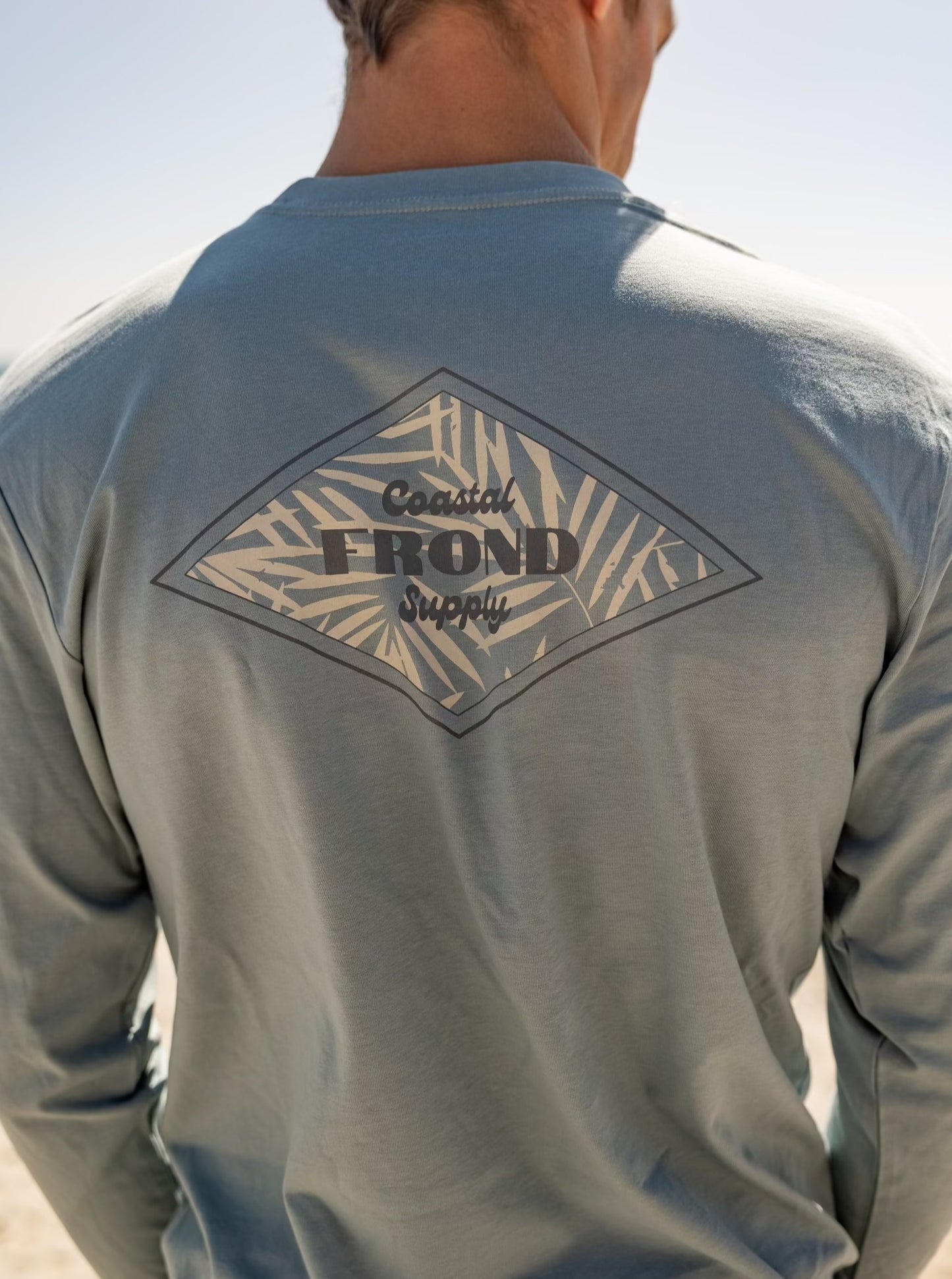 Coastal Supply Unisex Long Sleeve Tee, Agave