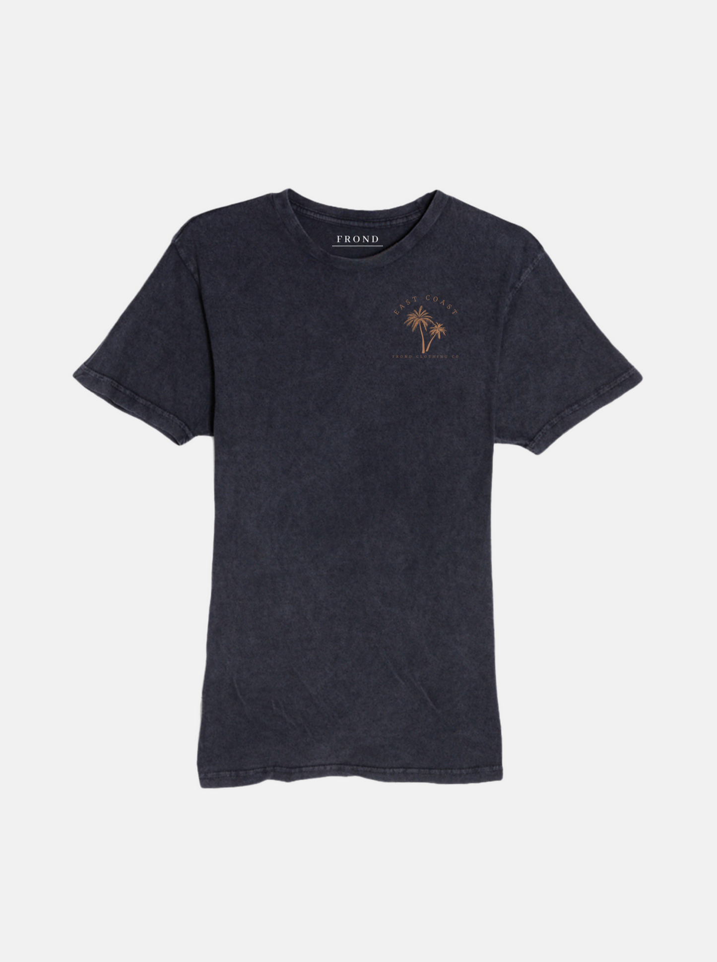 East Coast Palms Unisex Tee, Vintage Black