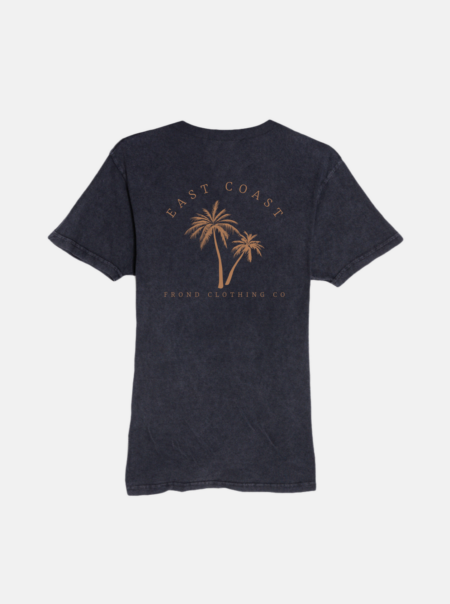 East Coast Palms Unisex Tee, Vintage Black