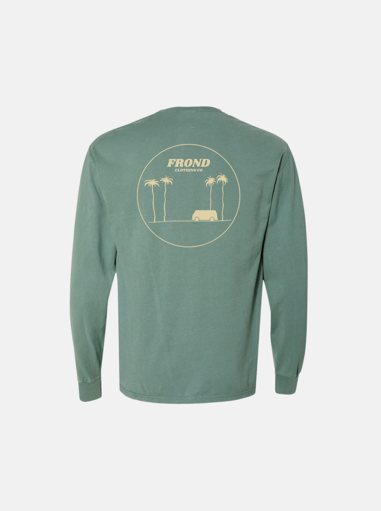 Ocean Boulevard Adult Unisex Long Sleeve Tee, Sea Breeze