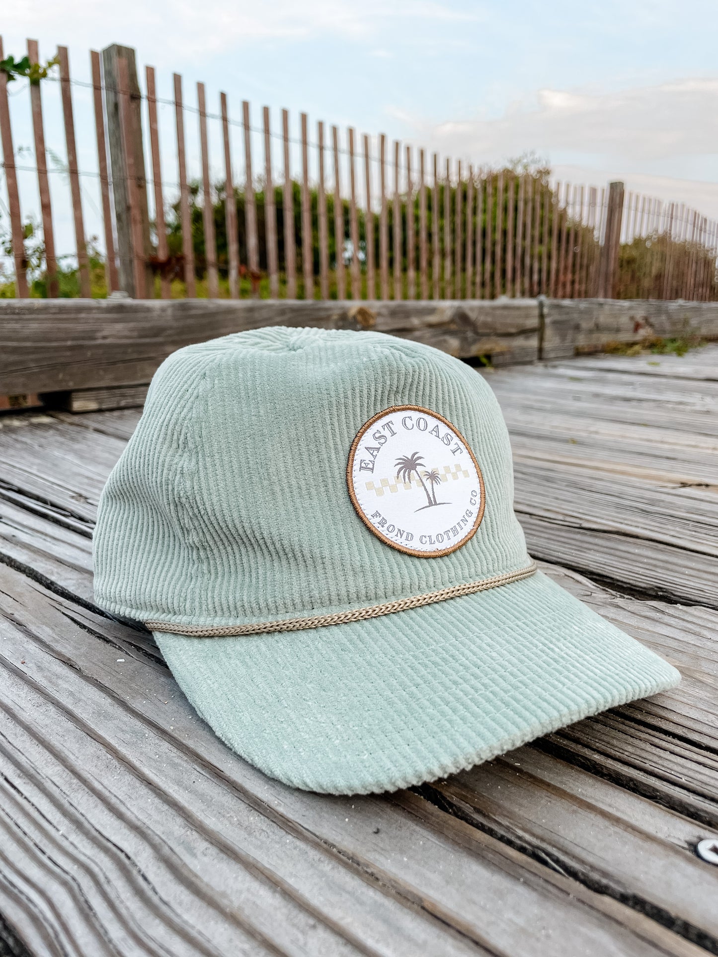 East Coast Corduroy Hat, Mist Corduroy