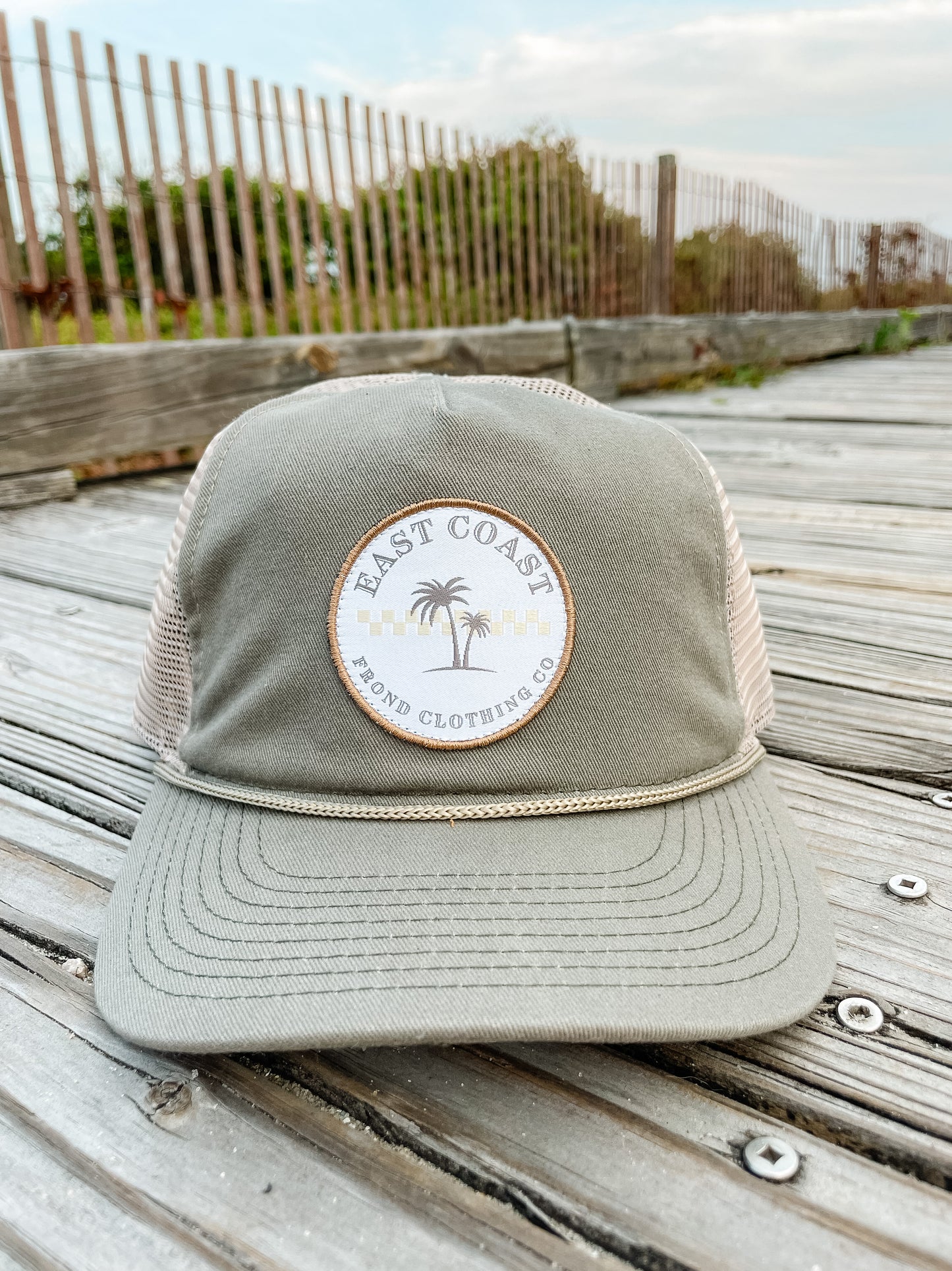 East Coast Trucker Hat, Sage