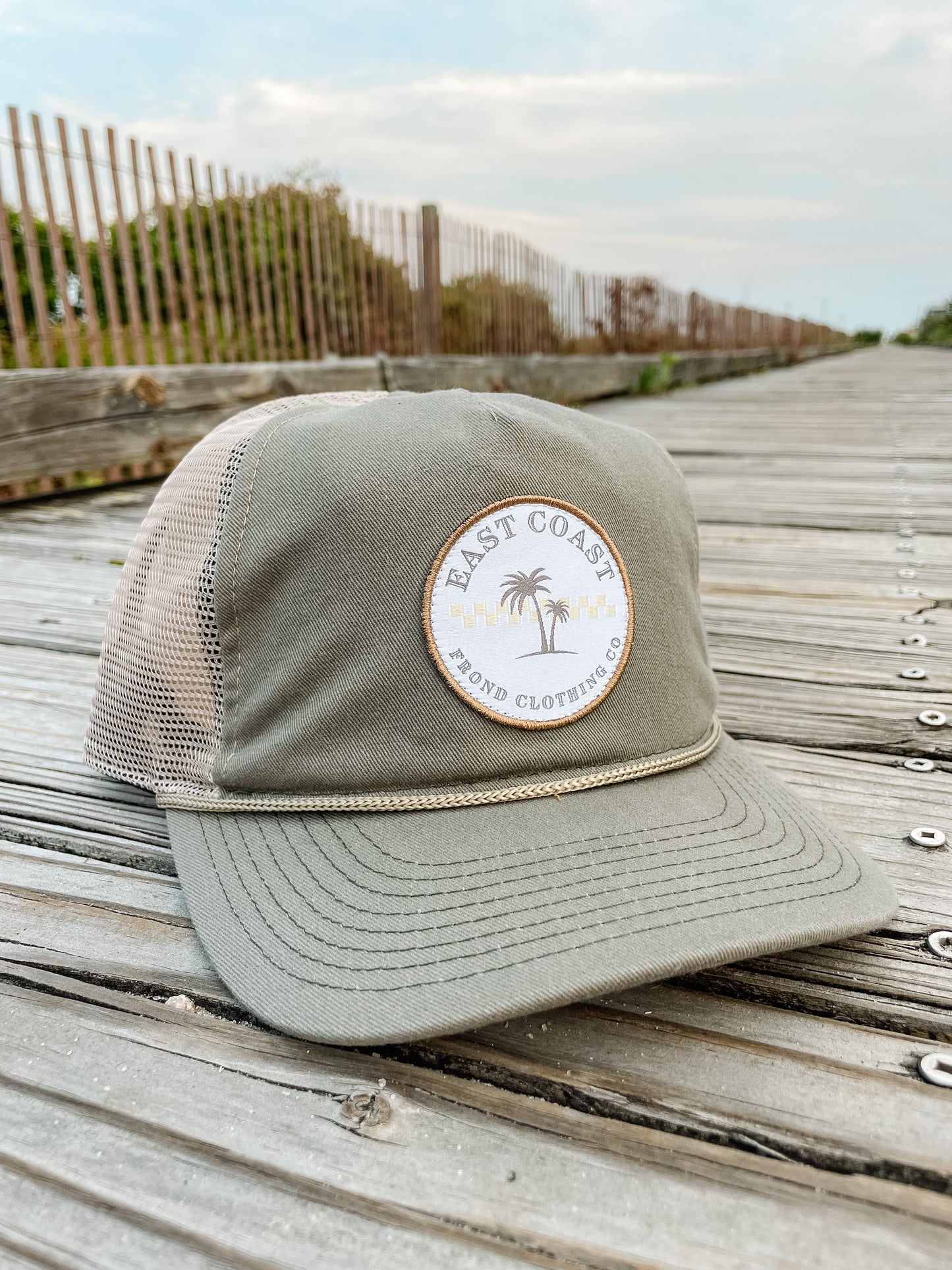 East Coast Trucker Hat, Sage