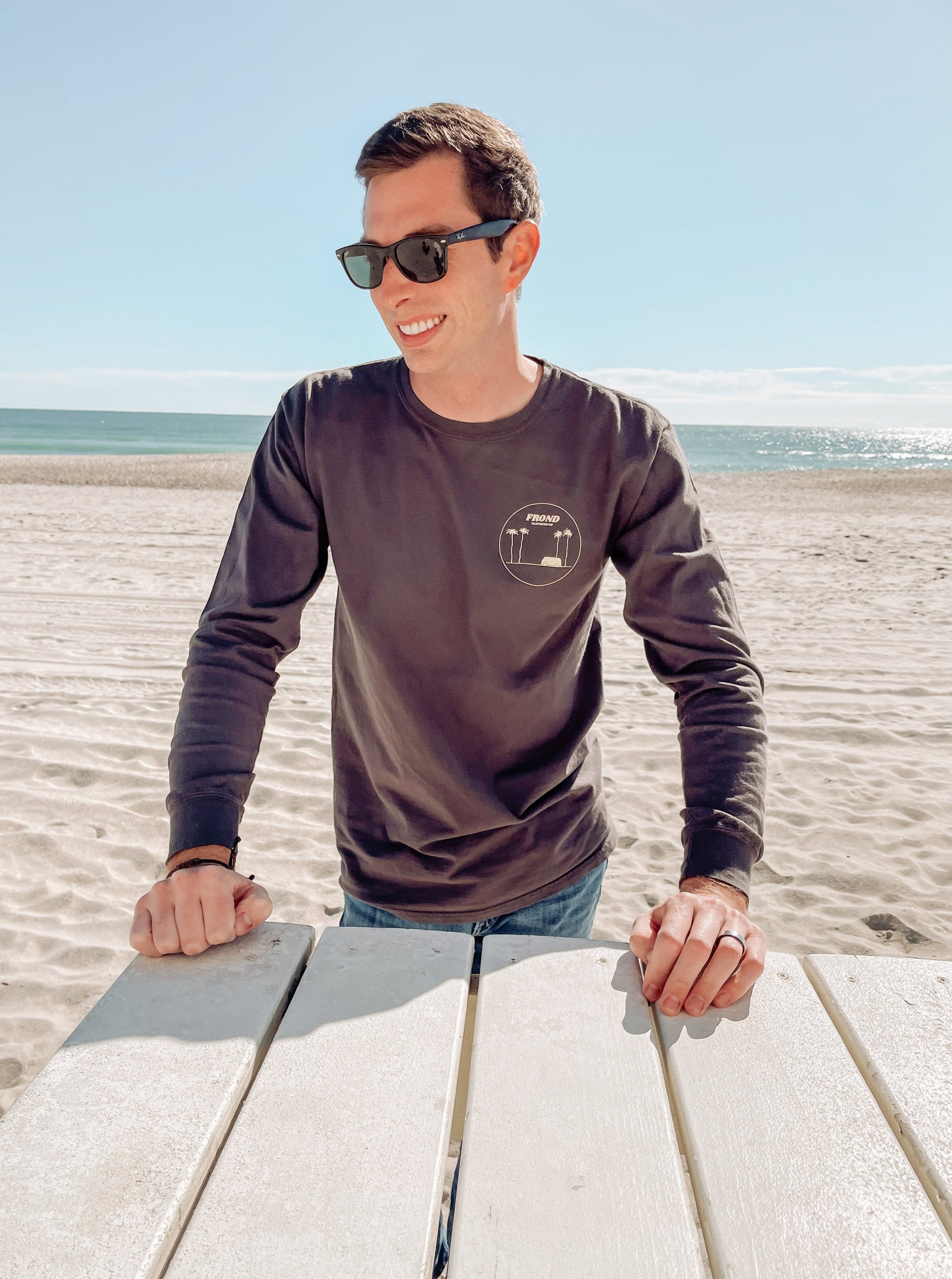Ocean Boulevard Long Sleeve Tee | Frond Clothing Co