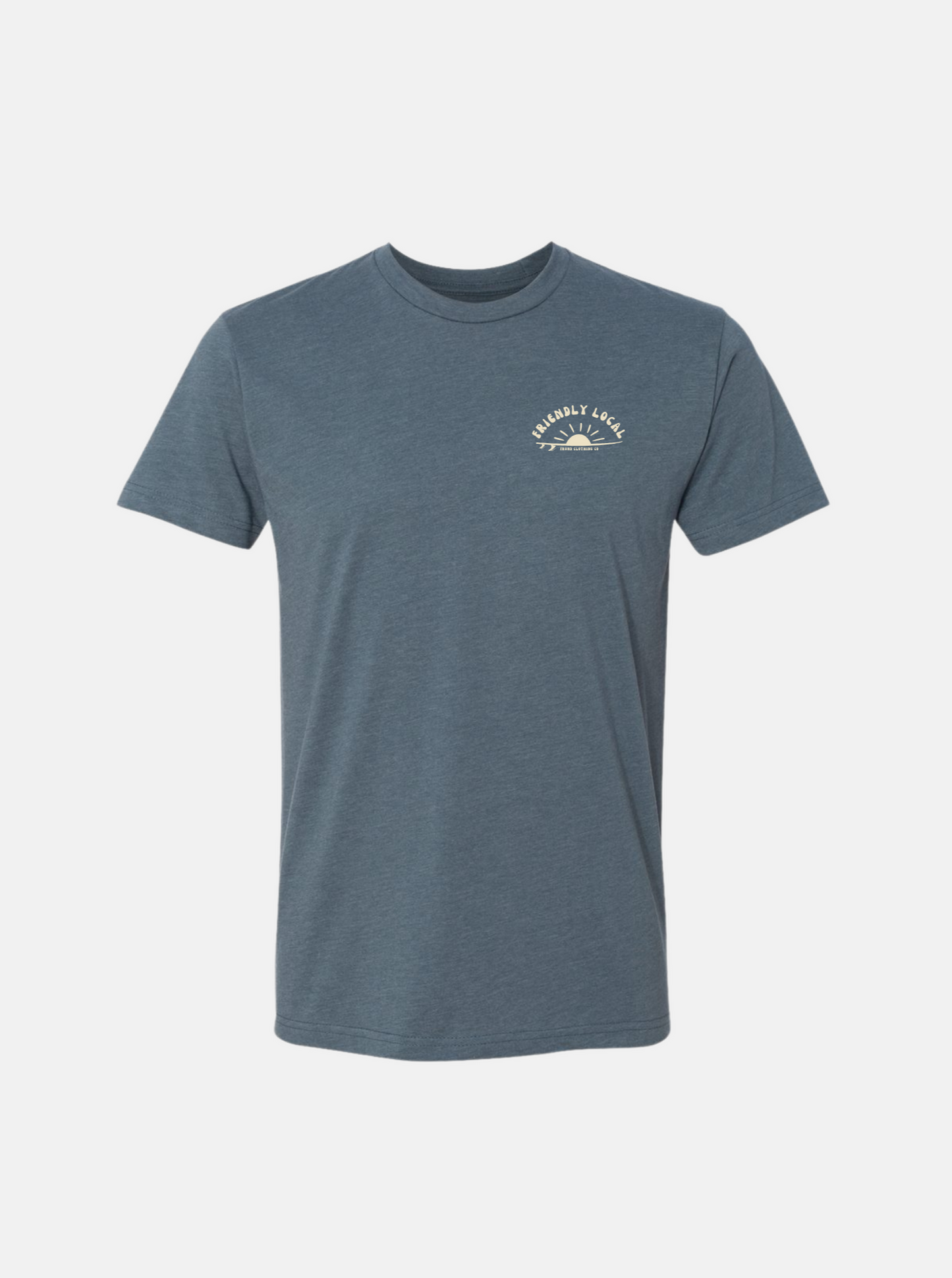 Friendly Local Unisex Tee, Indigo