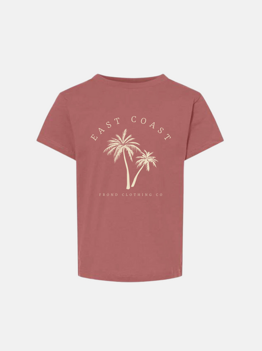 East Coast Toddler Tee, Mauve