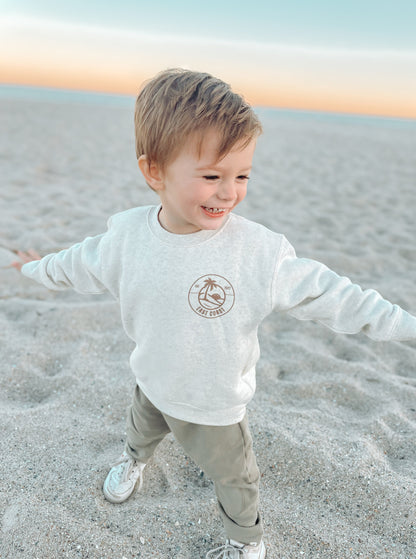 East Coast Sunset Toddler Sweatshirt